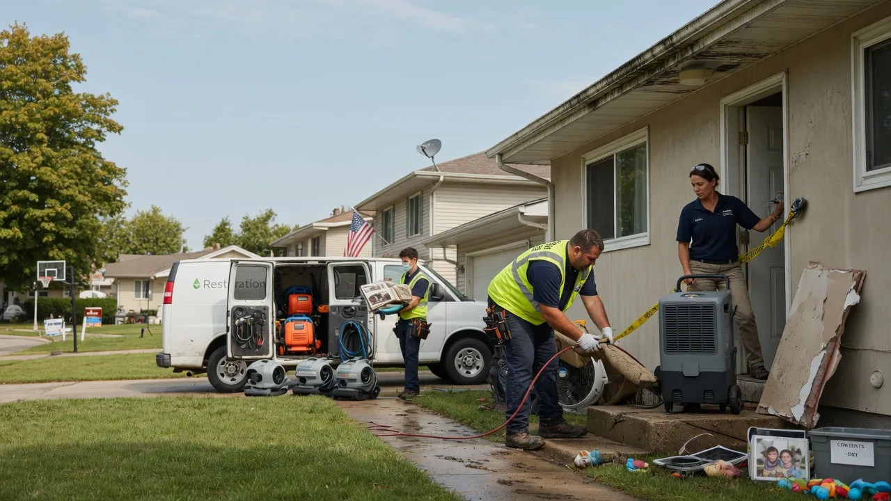Water Damage Restoration in Hazen, ND near me